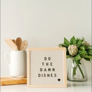 Underwood Letterpress Felt Board